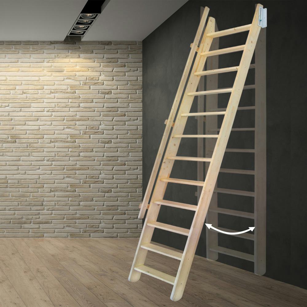 Lofttrappa Byggera Flexibel 58 inkl handledare