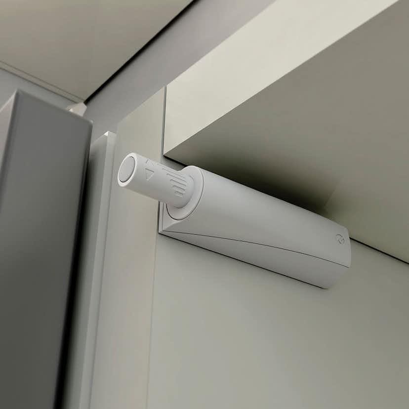 Luckdämpare Beslag Design K-push Komplett med Dämpare