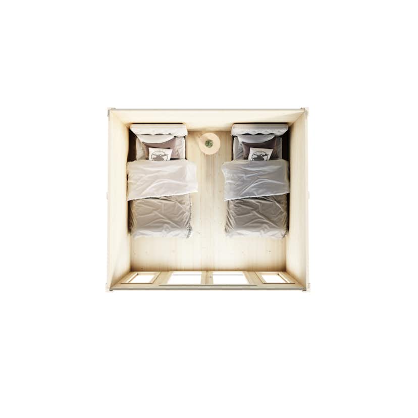 Friggebod Luoman Lillevilla 449