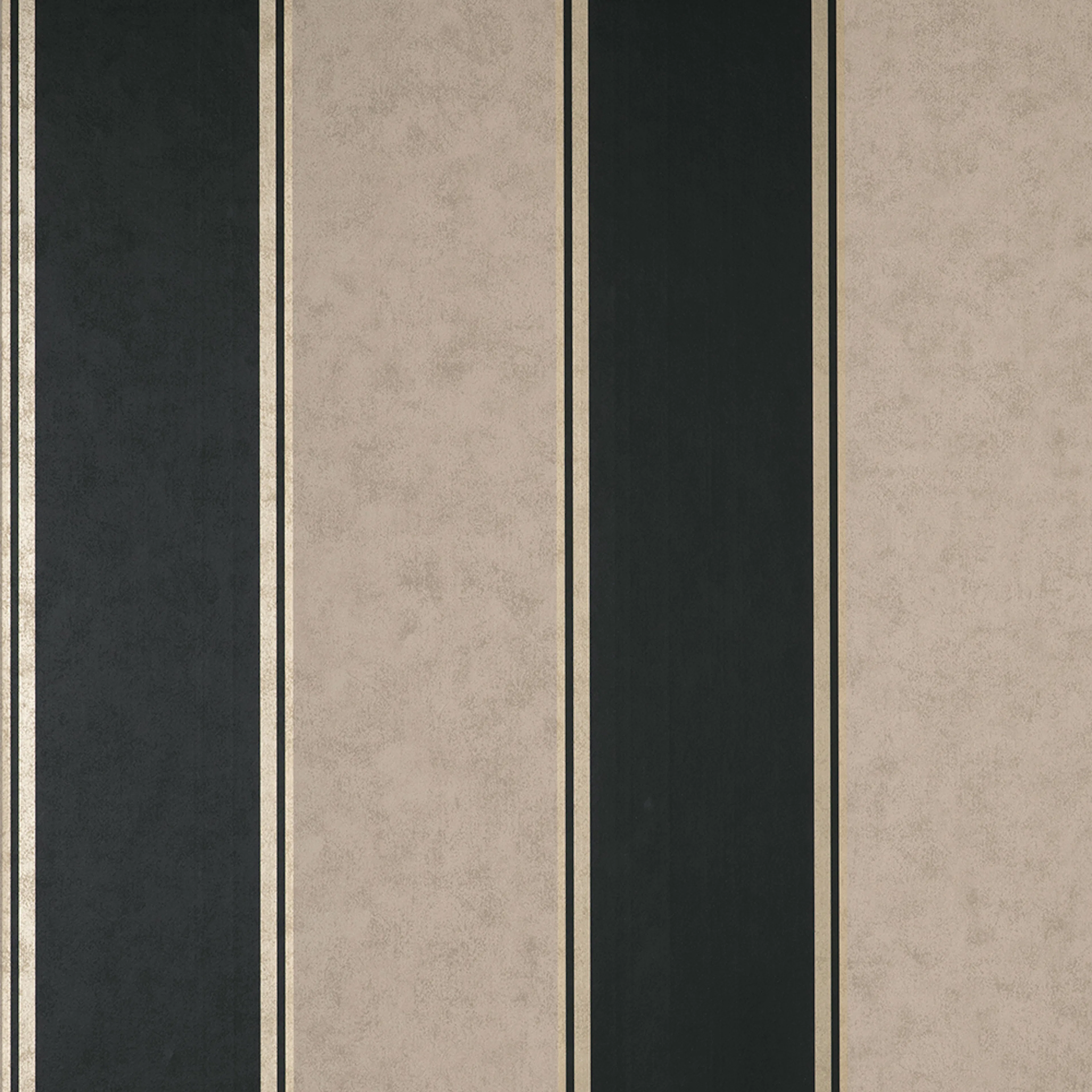 Tapet Crown Wallcoverings Archive M1707 Non Woven, Randig Svart