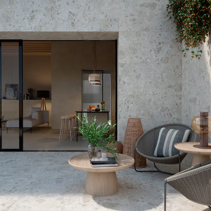 Klinker Lhådös Fårö Mix Beige 60x60 cm