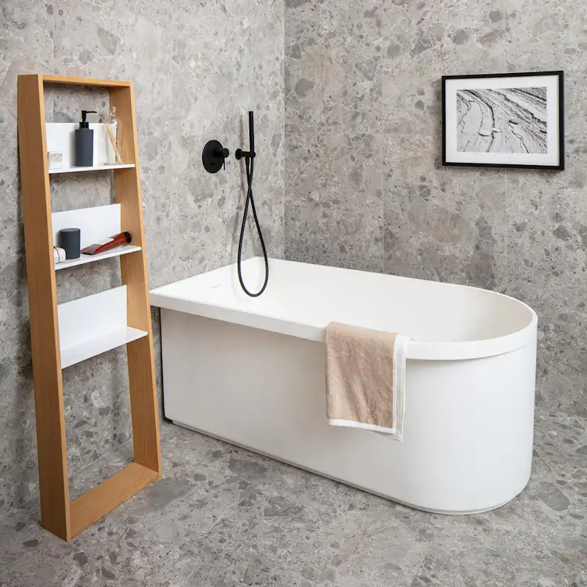 Klinker Lhådös Fårö Mix Grå 60x60 cm