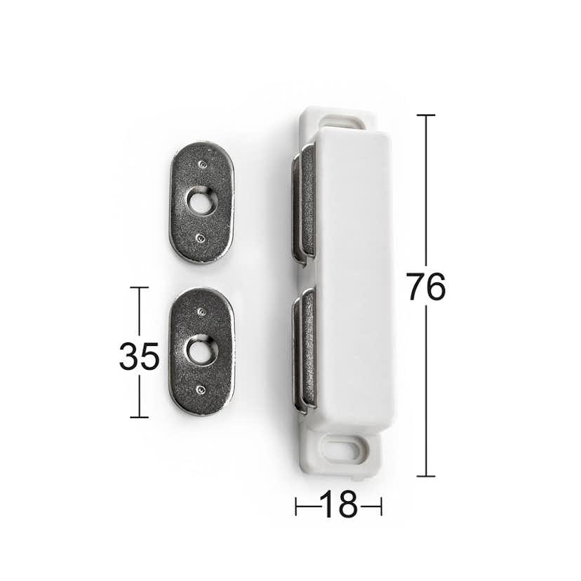 Magnetlås Habo 2028 2x4kg