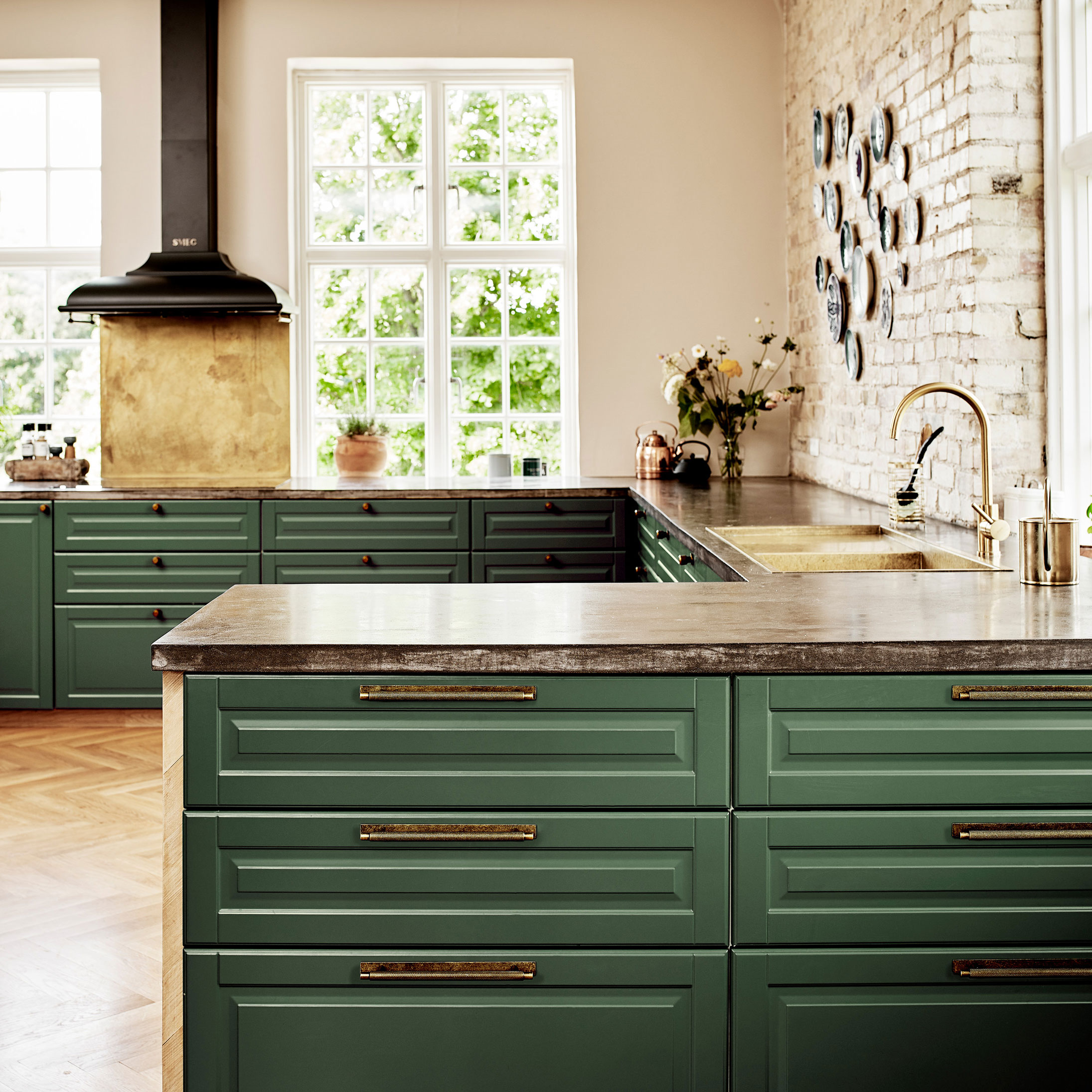 Handtag Beslag Design Manor med Bricka