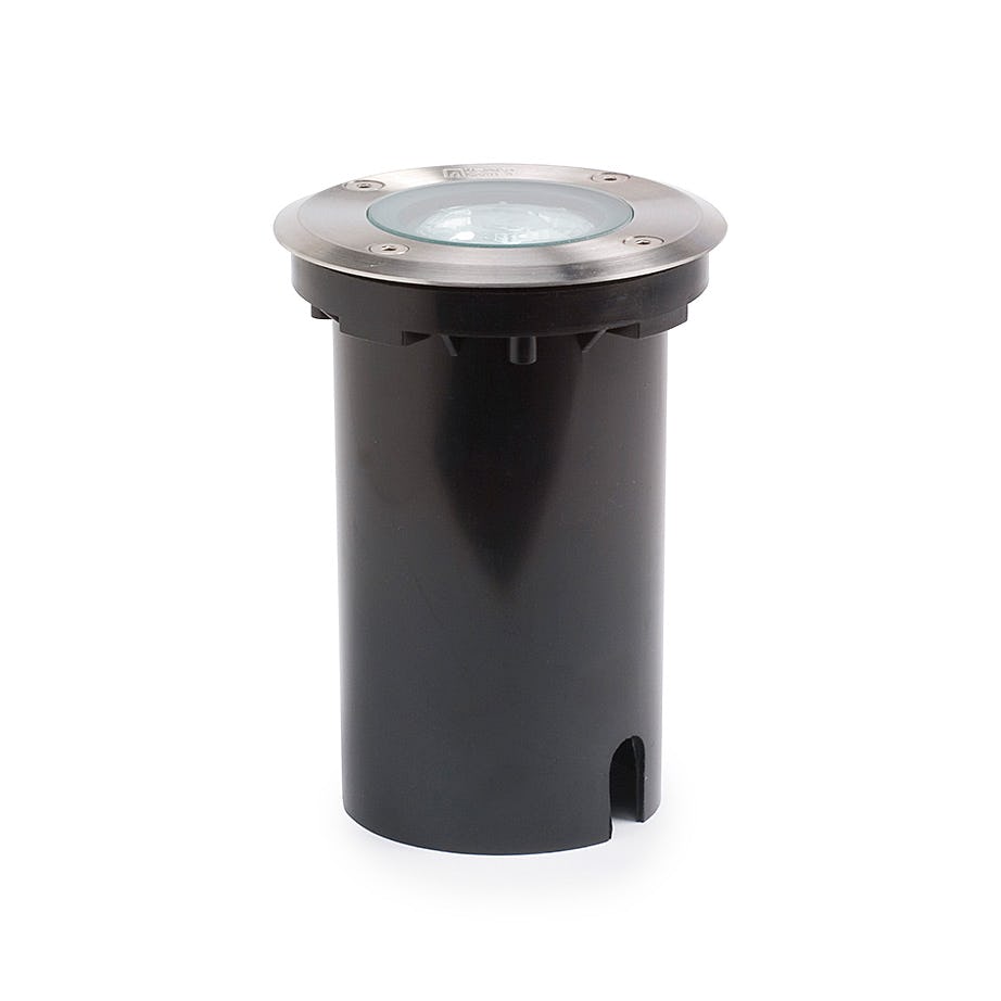 Markspot Gnosjö Konstsmide GU10 Lågenergi Silver Rund