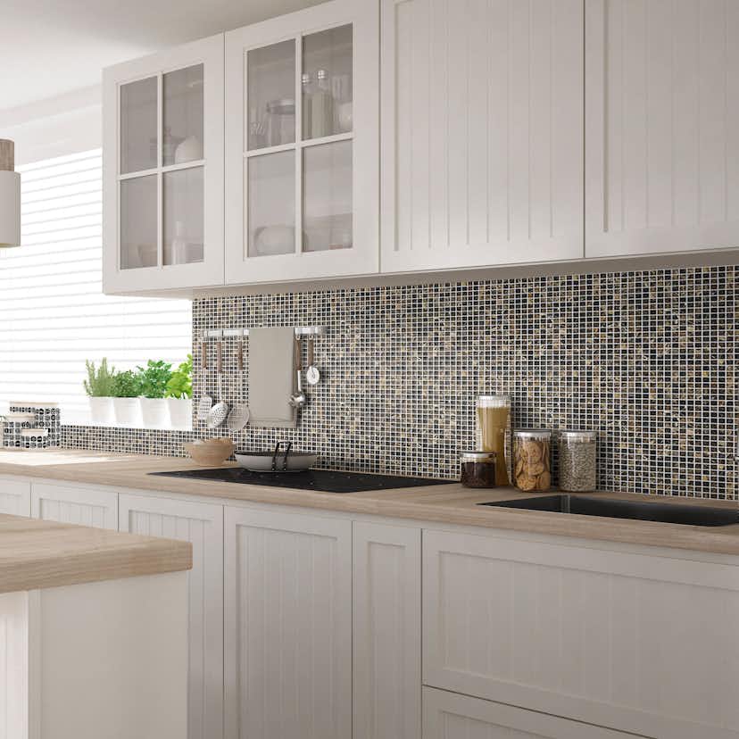 Marmor Arredo Dark Emperador Honed Brun 2x2 cm