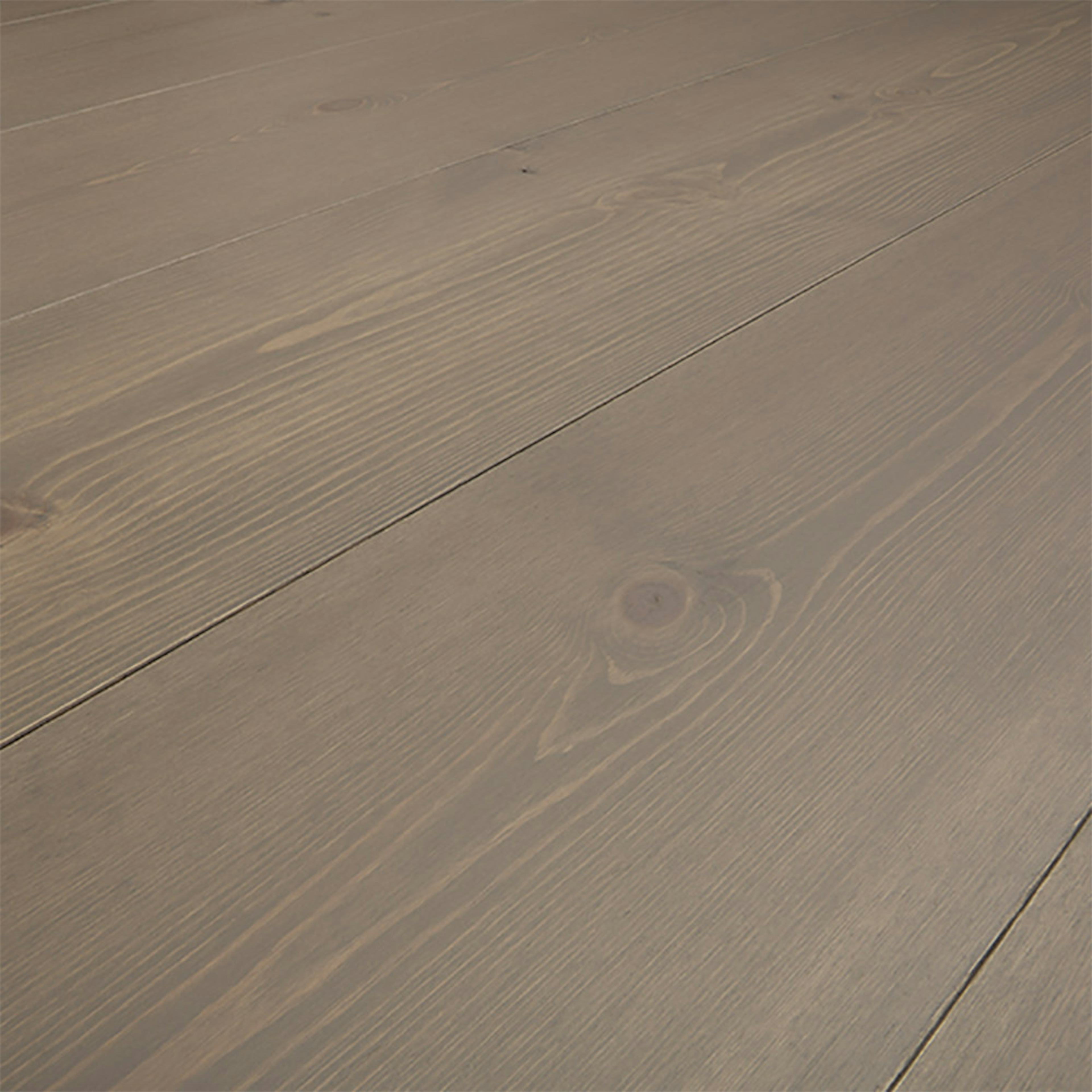 Massivt Trägolv Baseco Modern Hårdvaxoljad Grå Furu