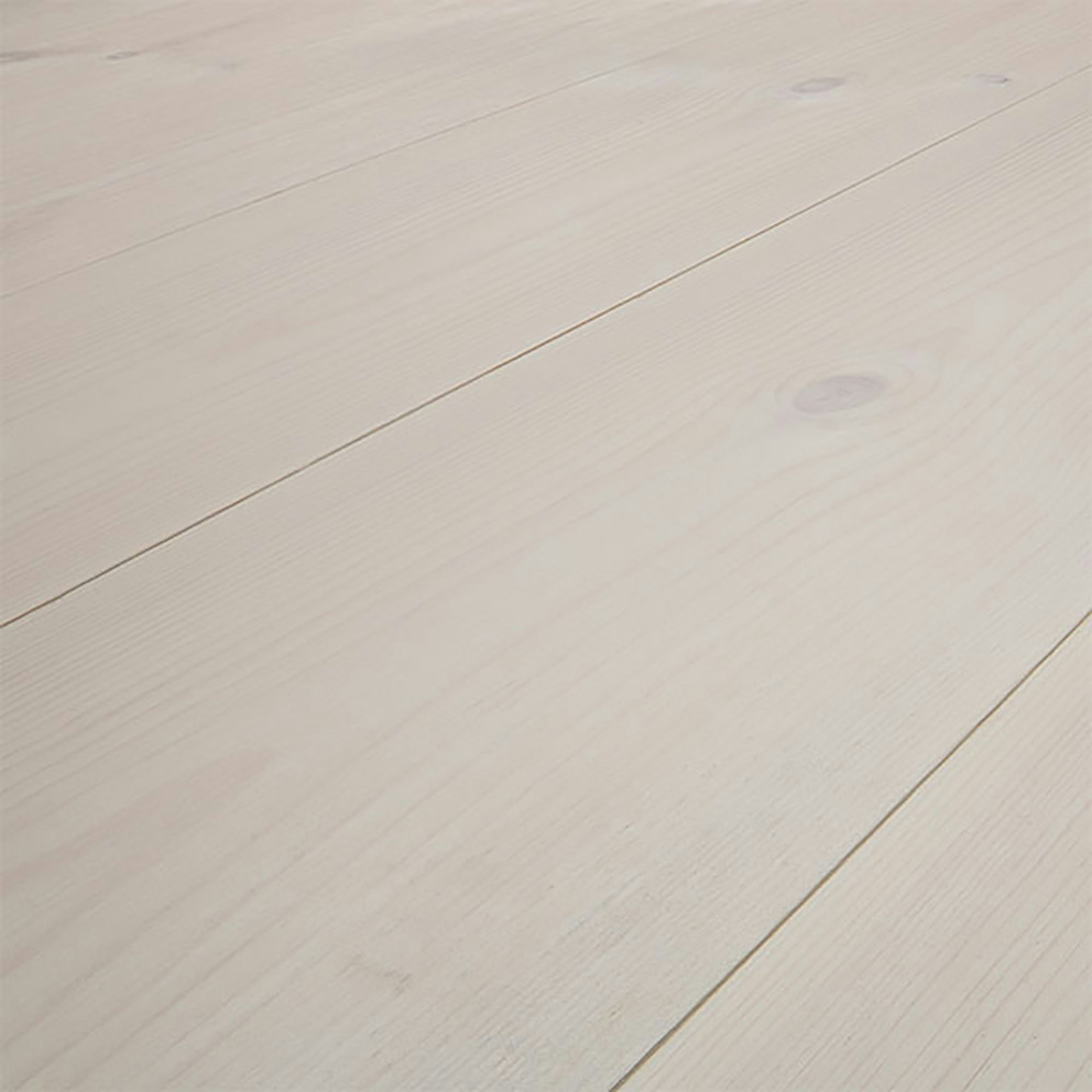 Massivt Trägolv Baseco Modern Hårdvaxoljad Extra Vit Furu