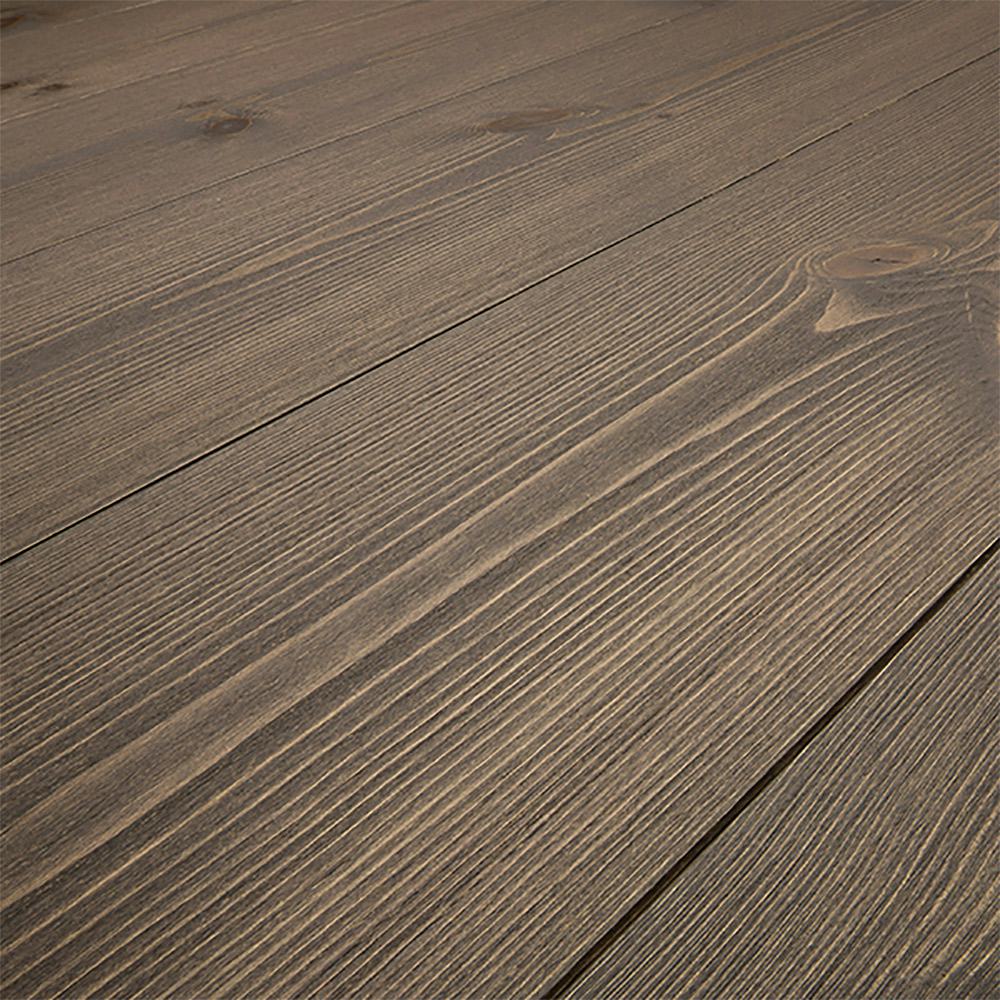 Massivt Trägolv Baseco Patina Hårdvaxoljad Brun Furu