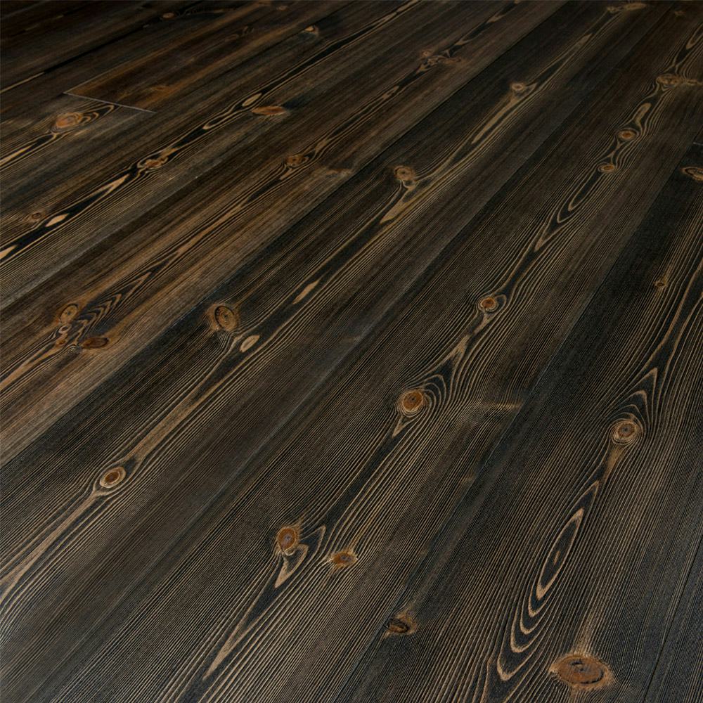 Massivt Trägolv DalaFloda HardPine Economy Onyx