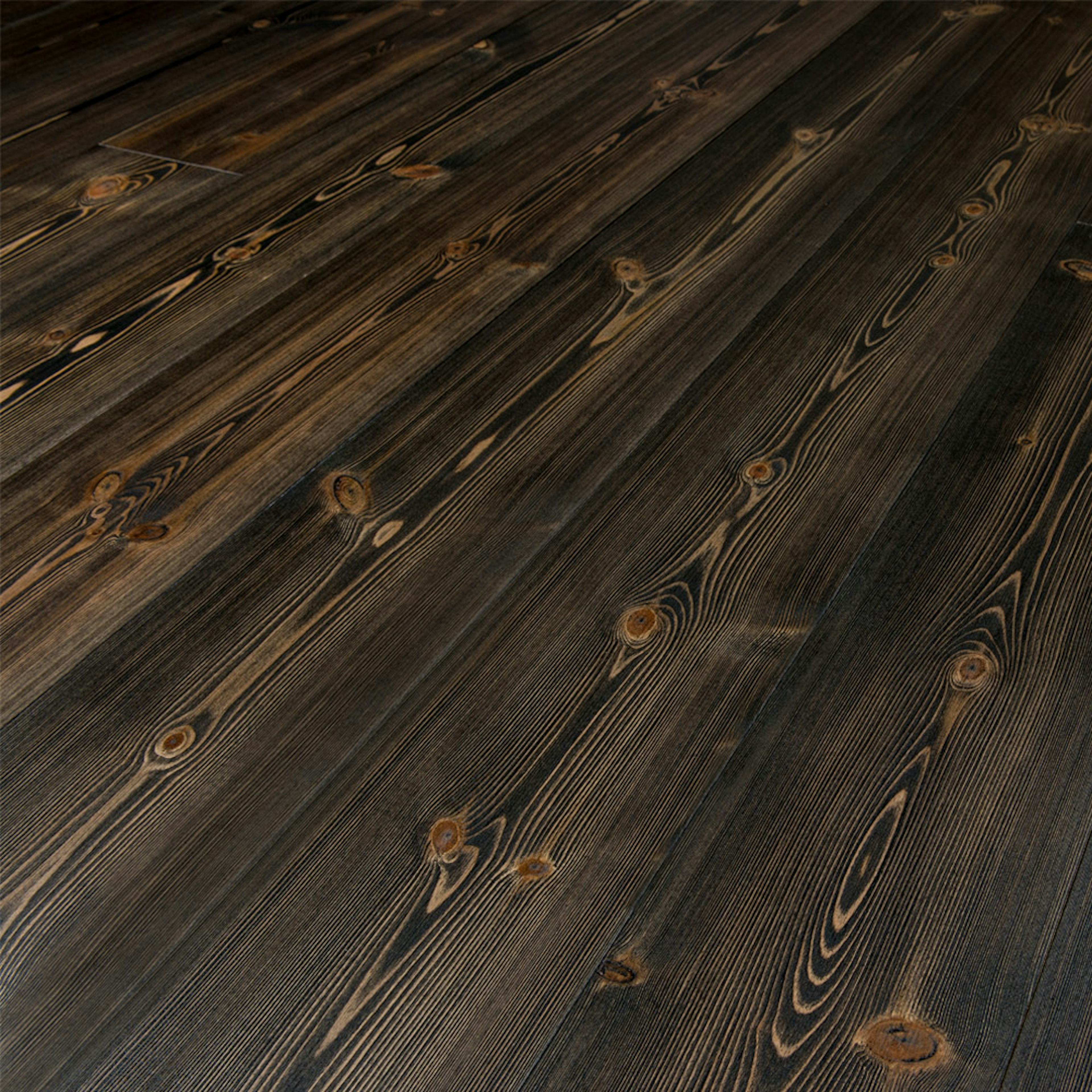 Massivt Trägolv DalaFloda HardPine Onyx