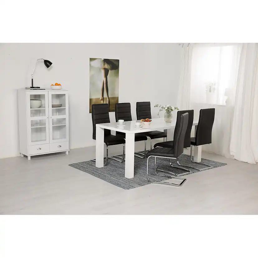 Matgrupp In Living Cibus med 6 Stol In Livingar