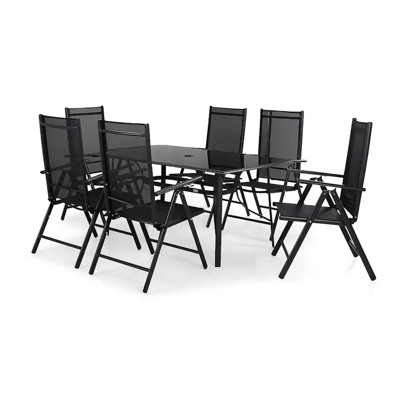 Matgrupp Utomhus Comfort Garden Primavera 150x90 med 6 PositionsTrädgårdsstolar