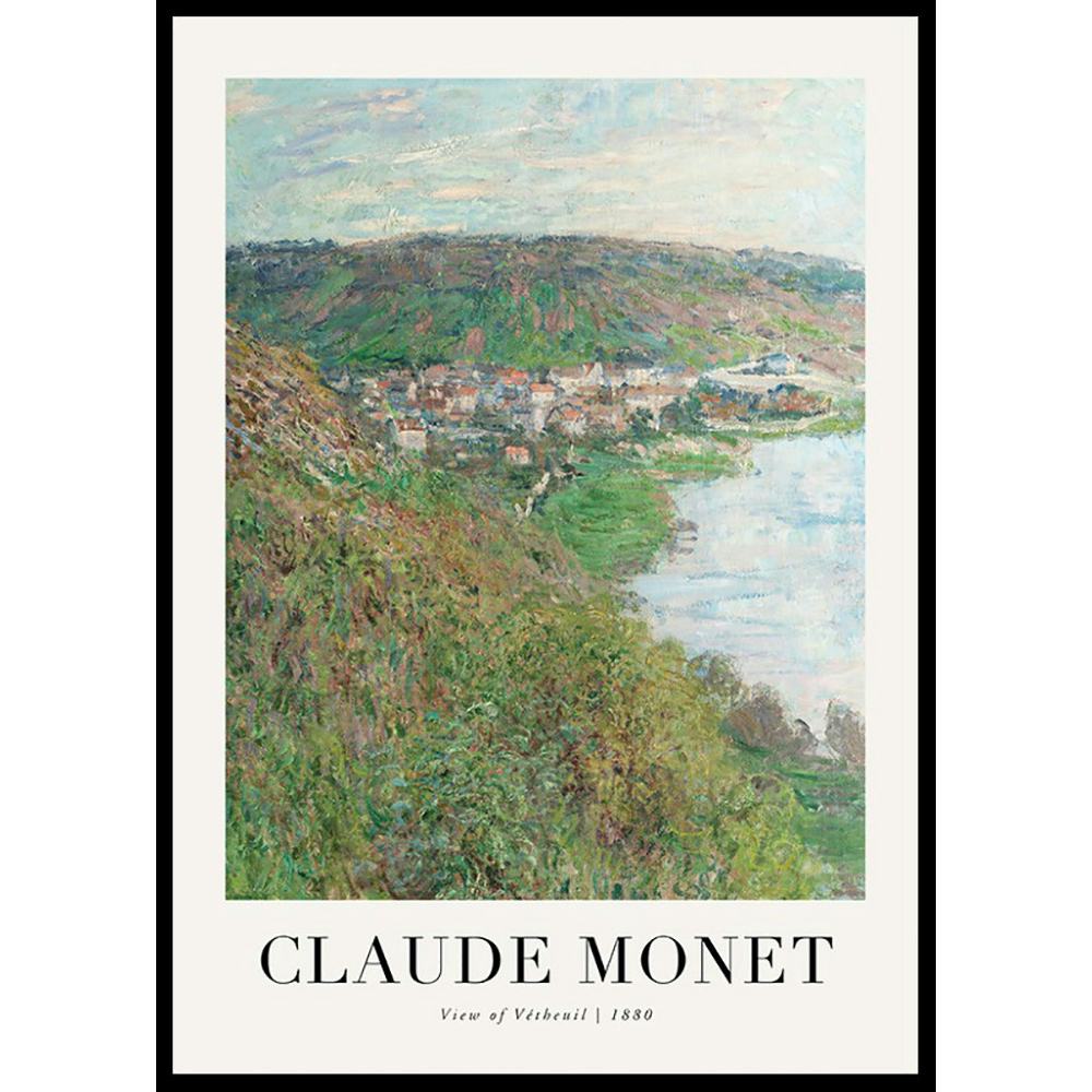 Poster Gallerix View Of Vetheuil 1880 By Claude Monet 1