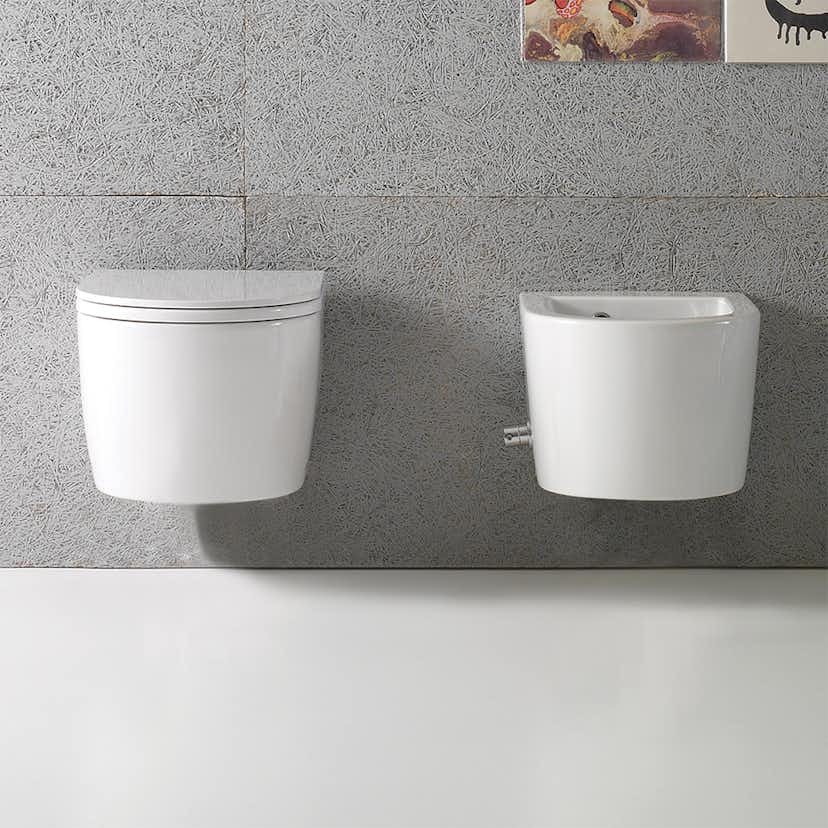 Vägghängd Toalettstol Globo Forty3 6-FOS06