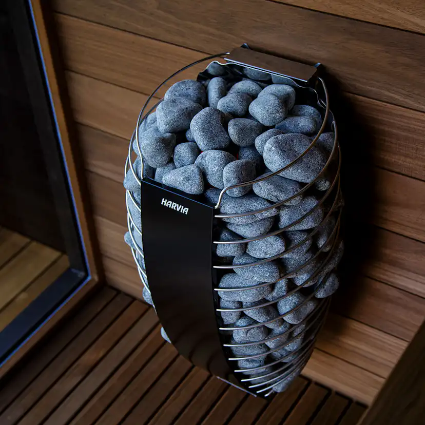 Bastuaggregat Harvia Spirit SP60XW 6,0 kW WiFi svart