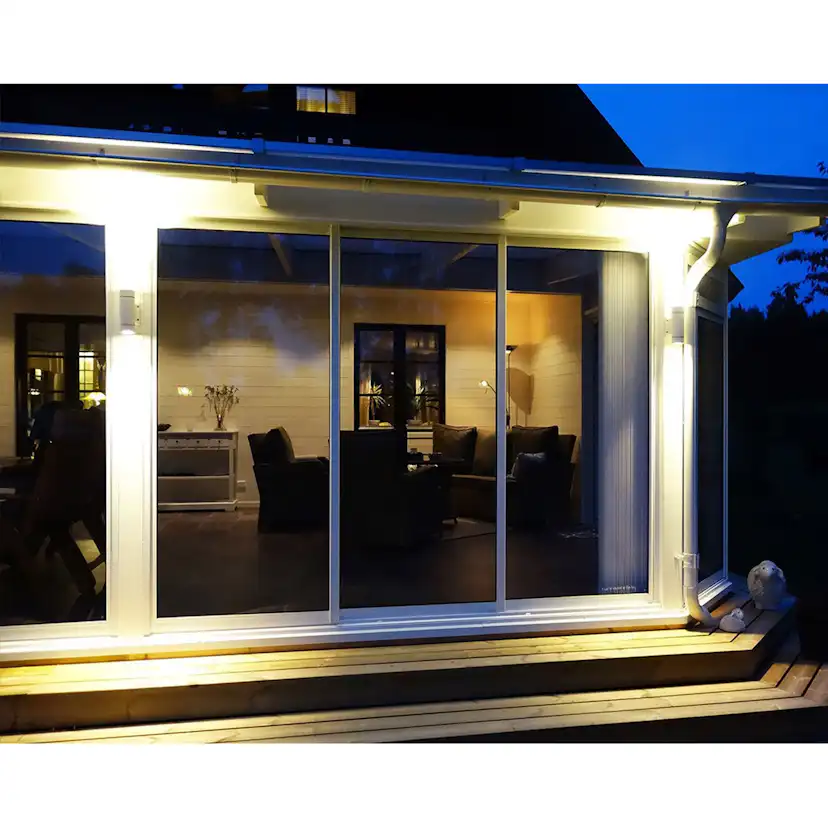 Skjutbart Fönsterparti 4-Delad Halle Primolux