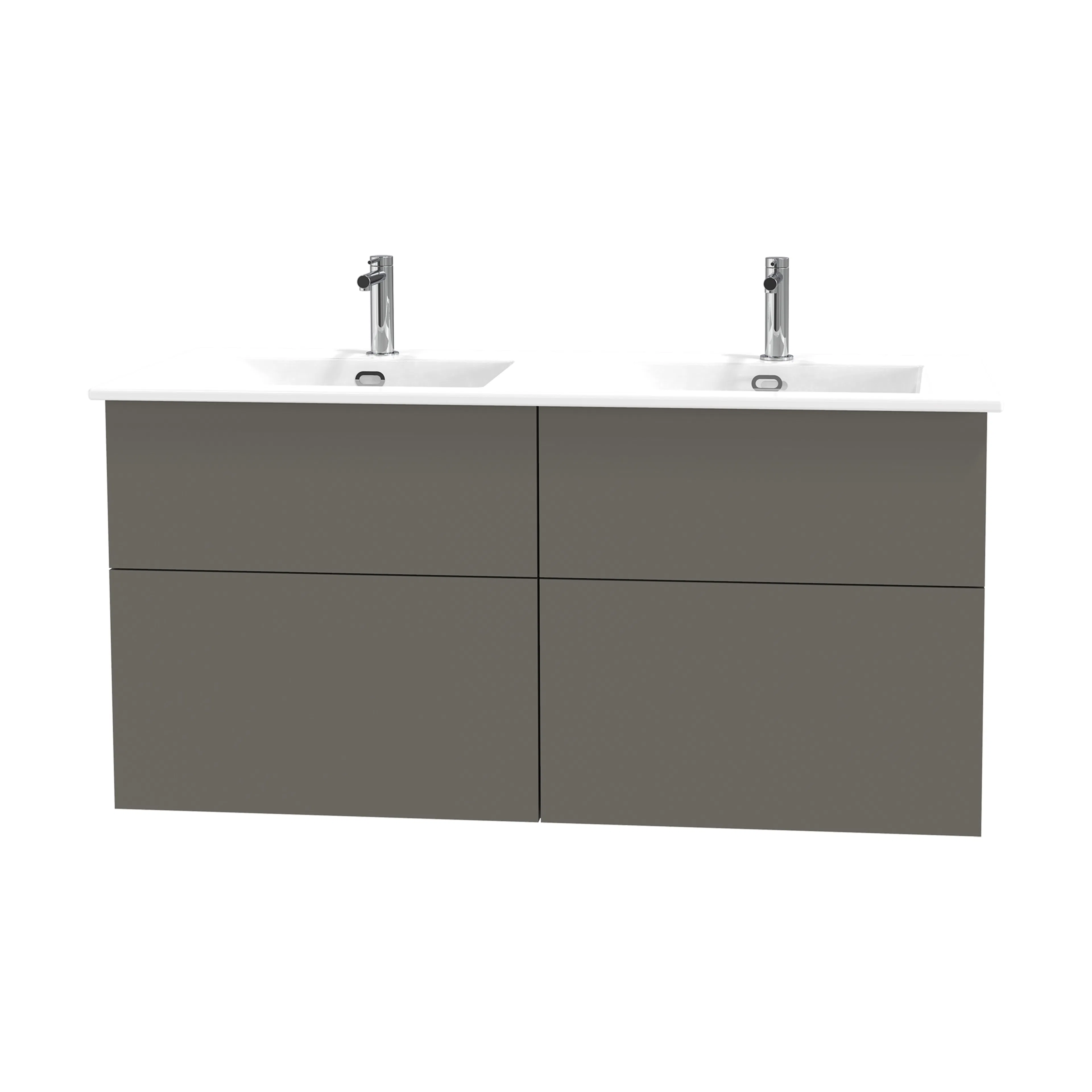 Tvättställsskåp Miller Badrum City 120 för Heltäckande Tvättställ