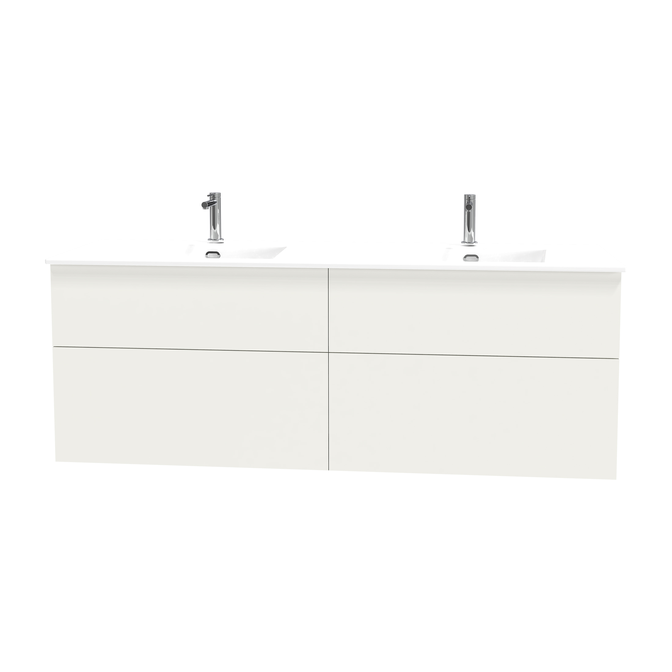 Tvättställsskåp Miller Badrum City 120 för Heltäckande Tvättställ