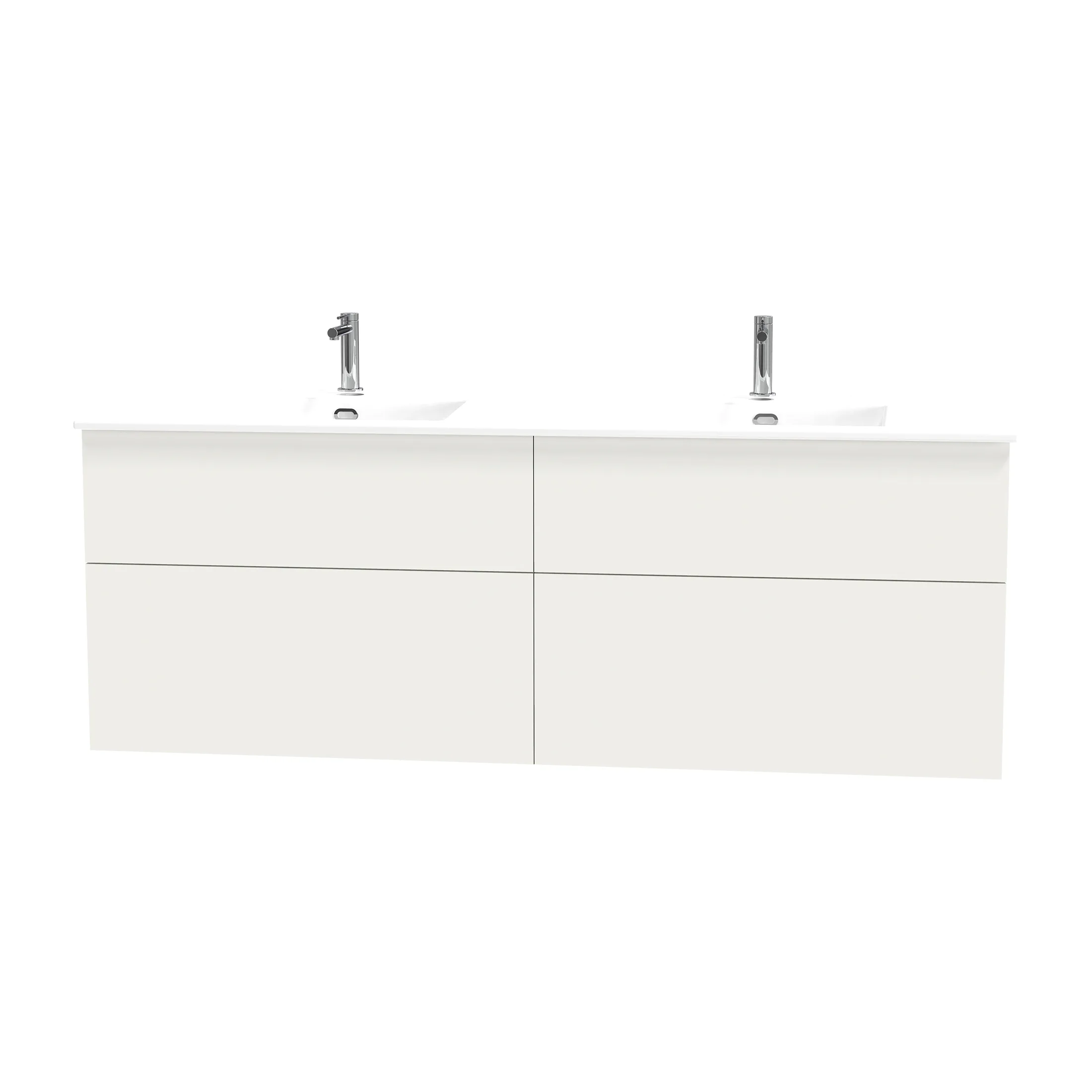 Tvättställsskåp Miller Badrum City 120 för Heltäckande Tvättställ