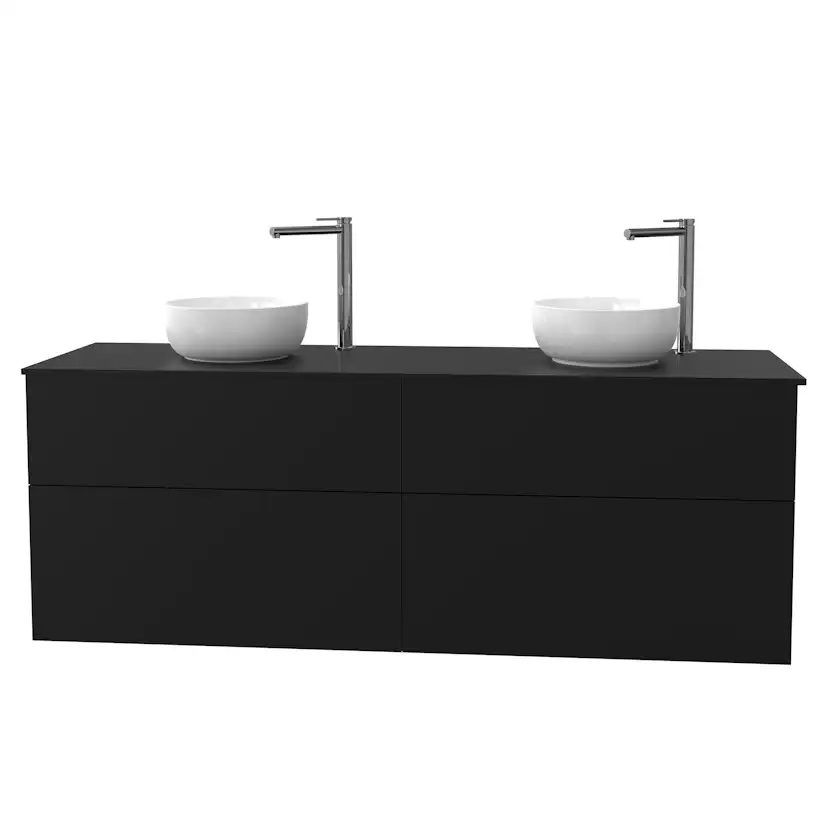 Tvättställsskåp Miller Badrum City 160 för Bänkskiva