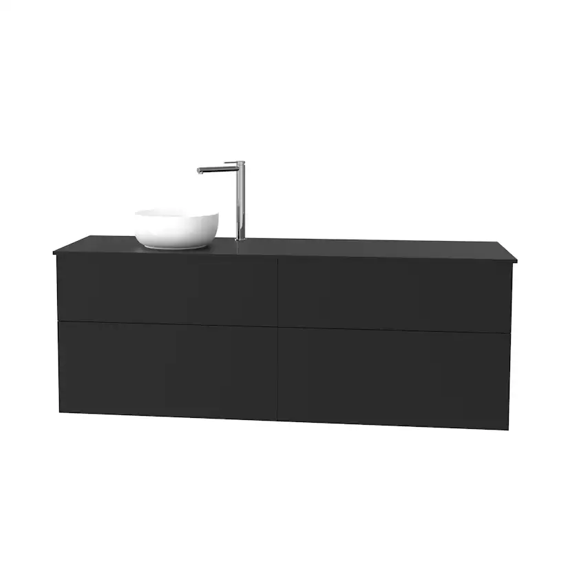 Tvättställsskåp Miller Badrum City 160 för Bänkskiva