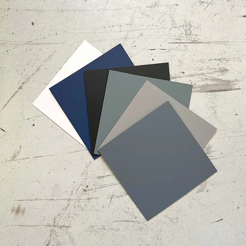 Färgprover Miller Badrum City 5 stycken