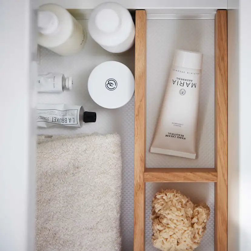 Tvättställsskåp Miller Badrum Kensington 100 med Lådor Vägghängd för Bänkskiva