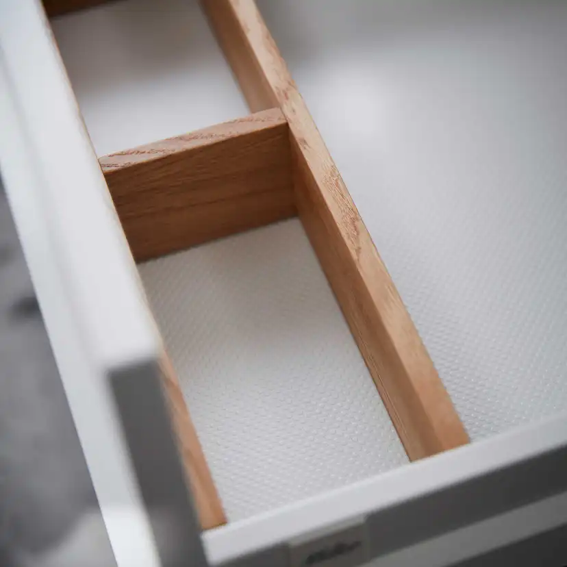 Tvättställsskåp Miller Badrum Kensington 80 med Lådor med Sockel för Heltäckande Tvättställ