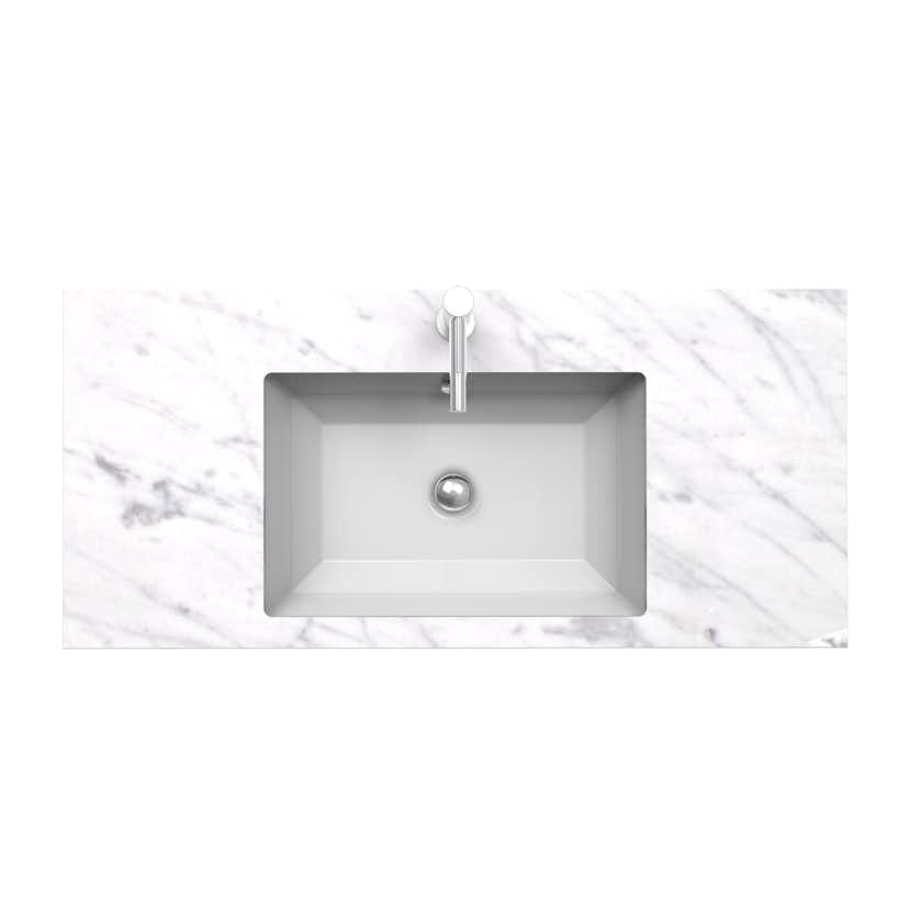 Bänkskiva Miller Badrum Sten 100 Inkl Underlimmat Porslinstvättfat