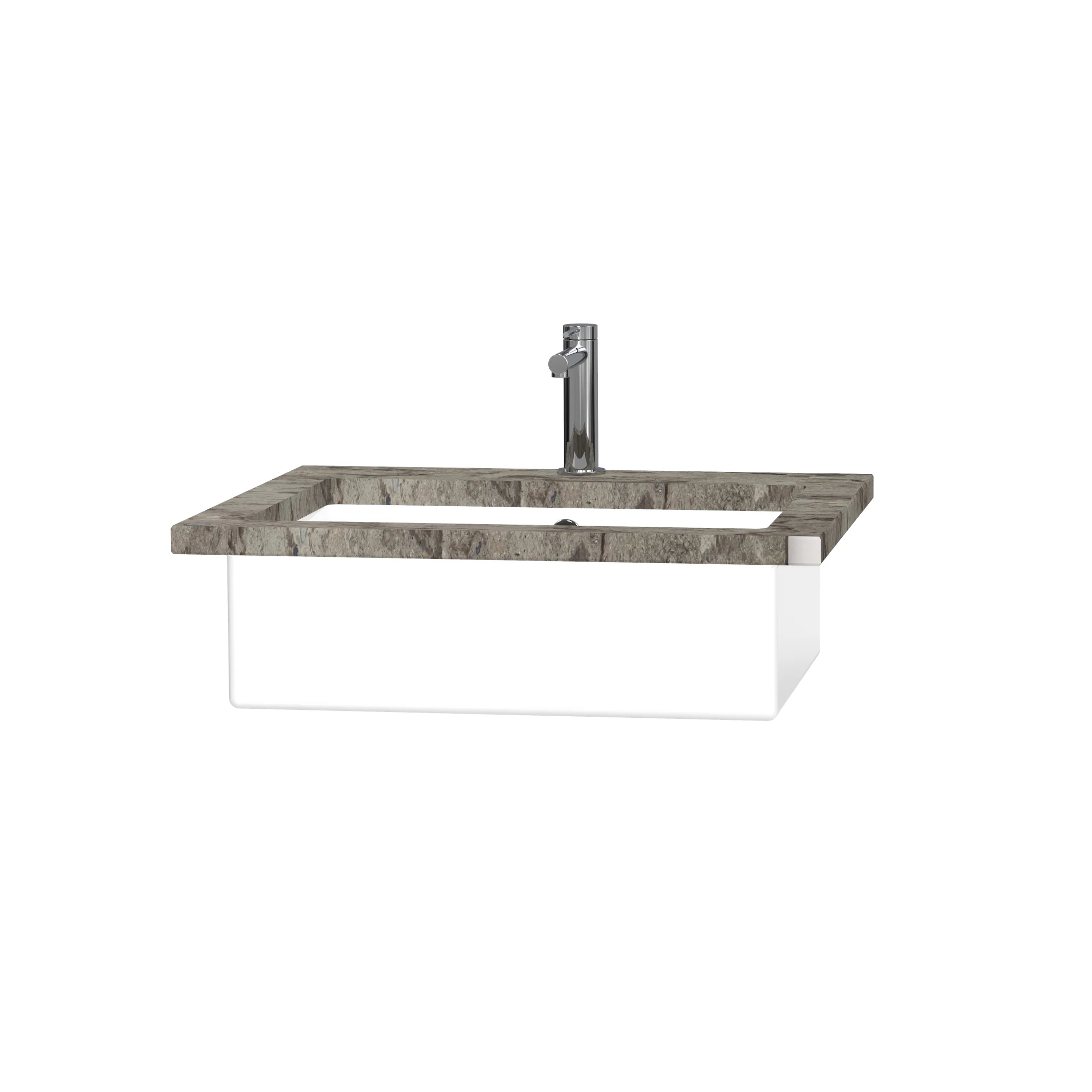 Bänkskiva Miller Badrum Sten 60 Inkl Underlimmat Porslinstvättfat