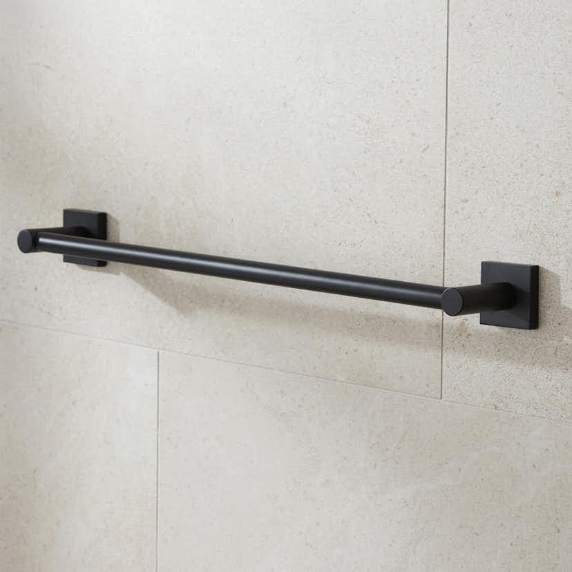 Handduksstång Miller Badrum Atlanta Mattsvart
