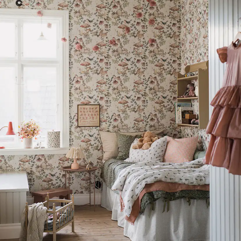 Barntapet Boråstapeter Newbie Wallpaper Minou - 7483