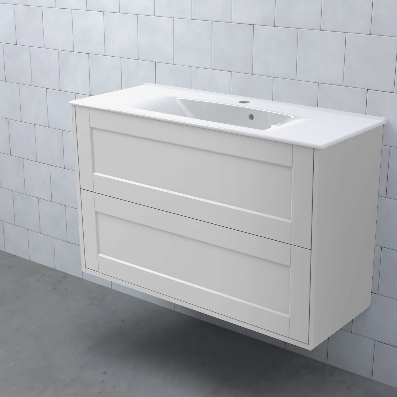 Tvättställsskåp Björbo Badrum Mejda Hög