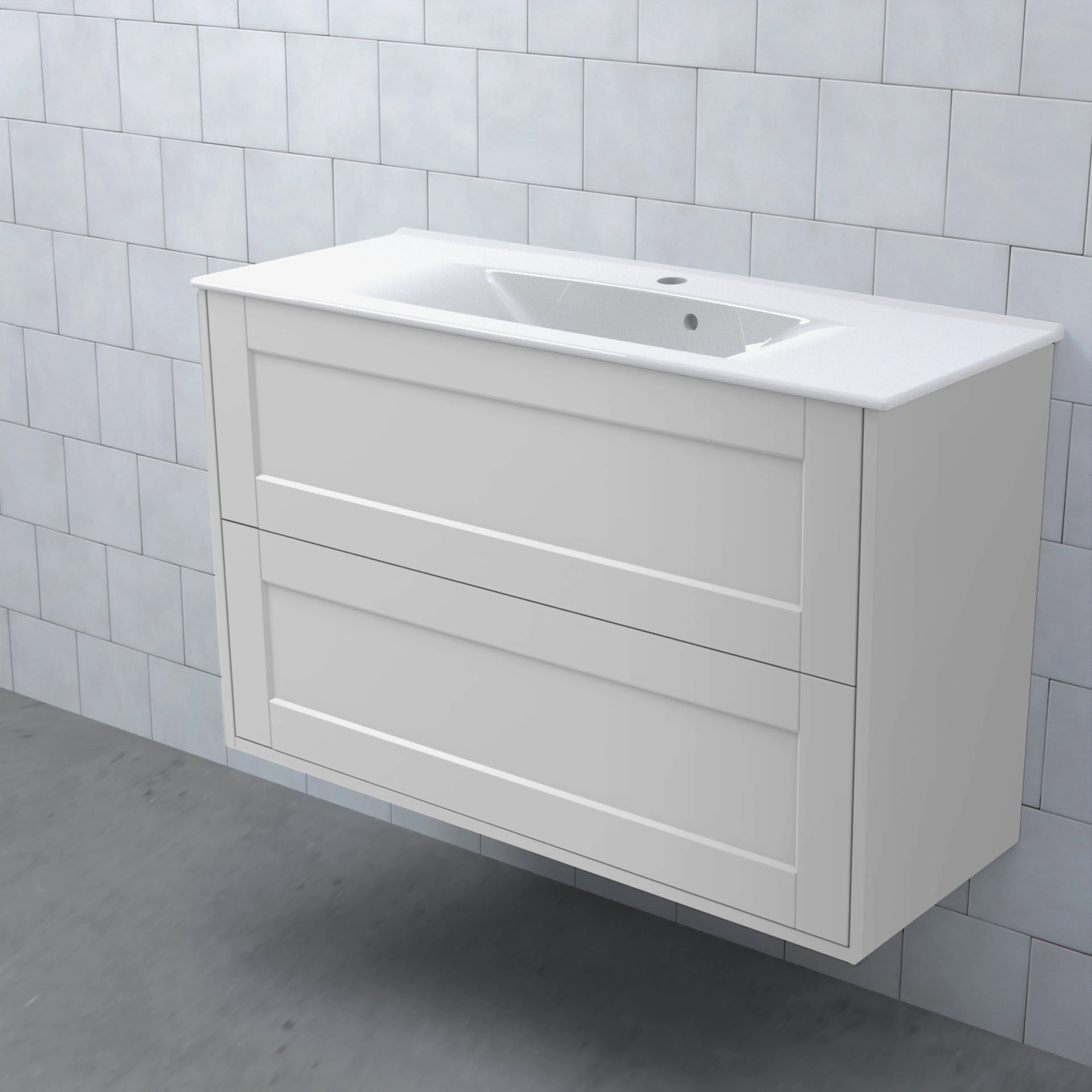 Tvättställsskåp Björbo Badrum Mejda Hög