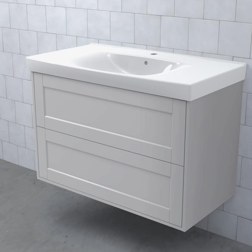 Tvättställsskåp Björbo Badrum Mejda Hög