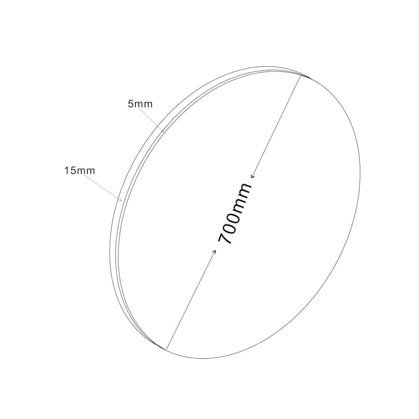 Möbelpaket Bathlife Eufori med Spegel