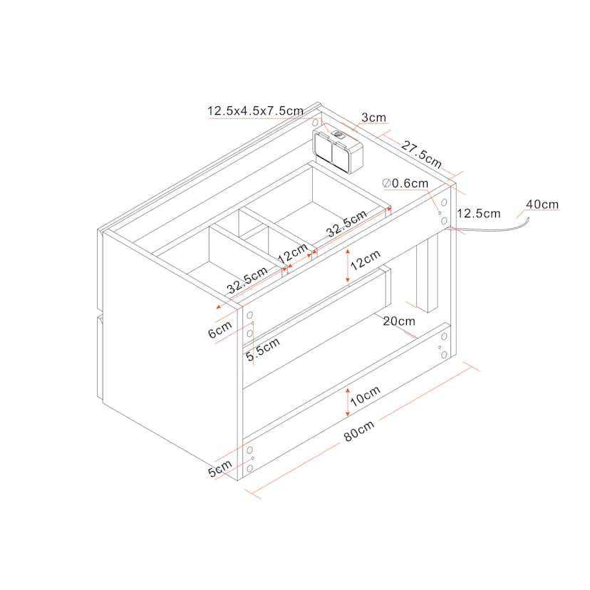 Möbelpaket Bathlife Eufori med Spegel