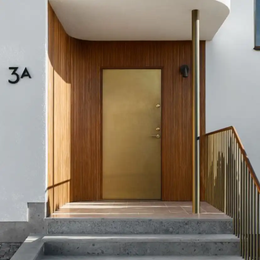 Husnummer Habo Selection Modern Stor Svart