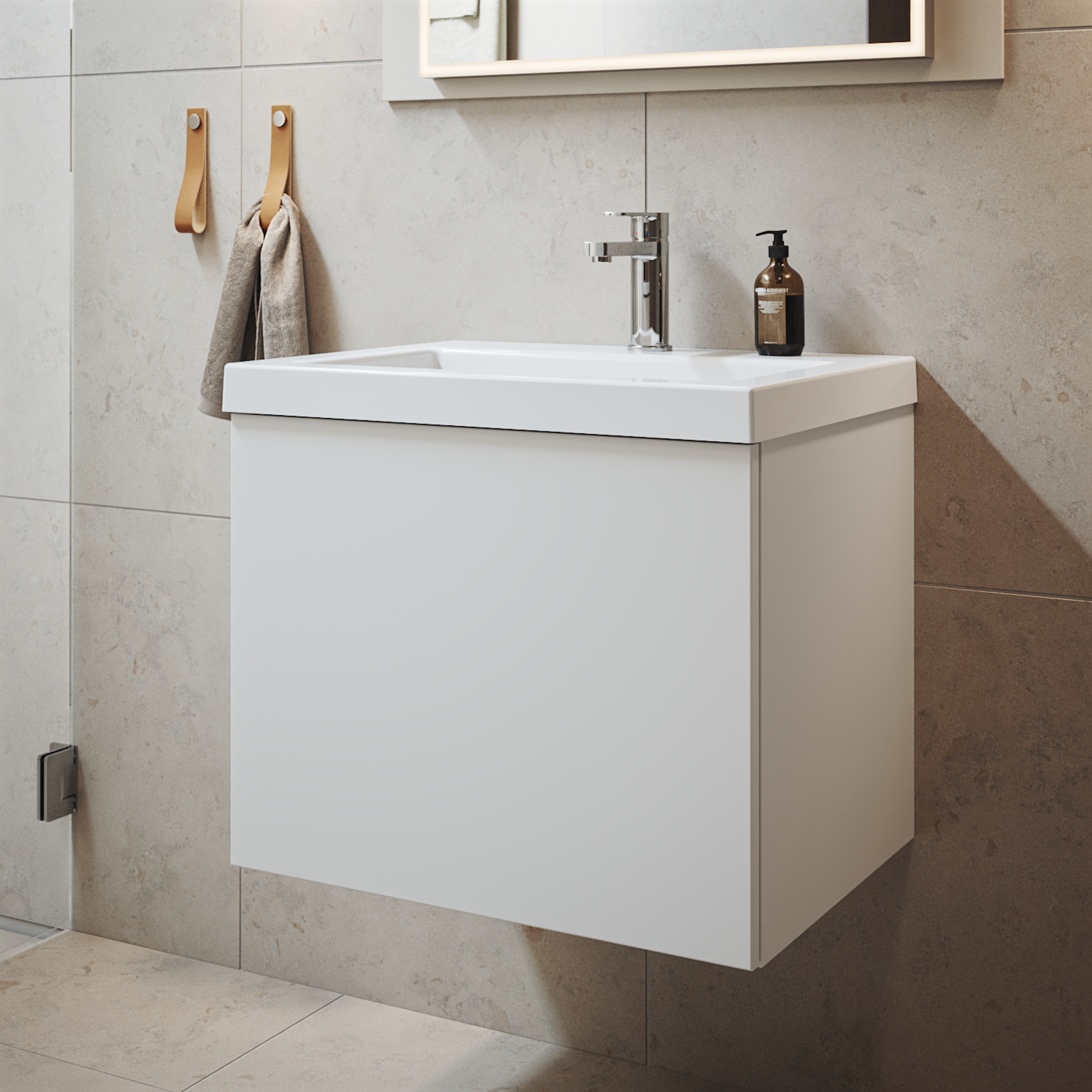 Tvättställsskåp Ballingslöv KA60SET60GB Mono med Tvättställ