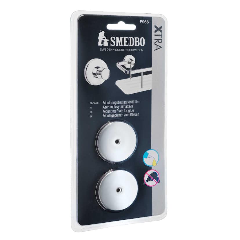 Monteringsfäste Smedbo för Flytande Lim