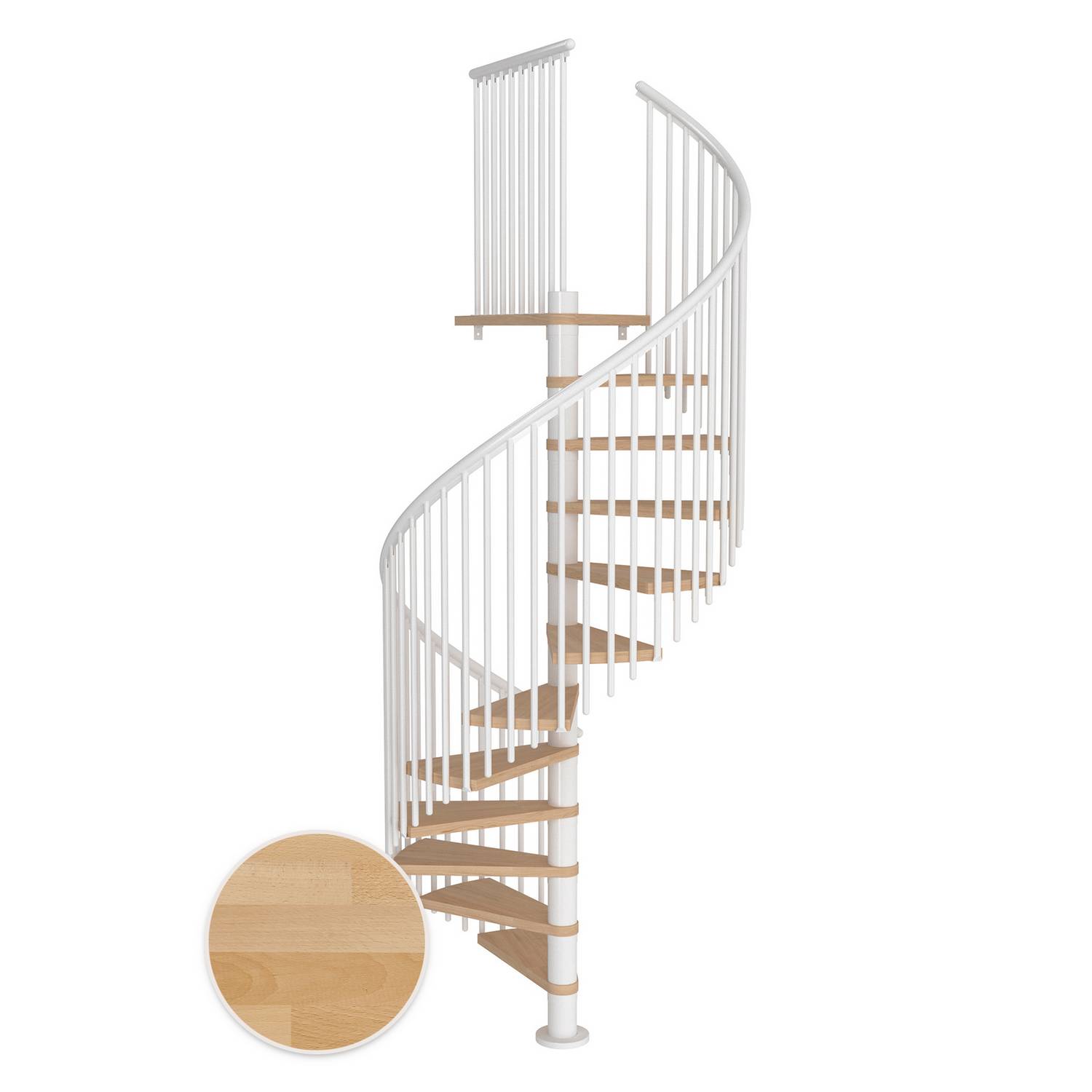 Spiraltrappa Dolle Montréal Bok Oljad Classic 5