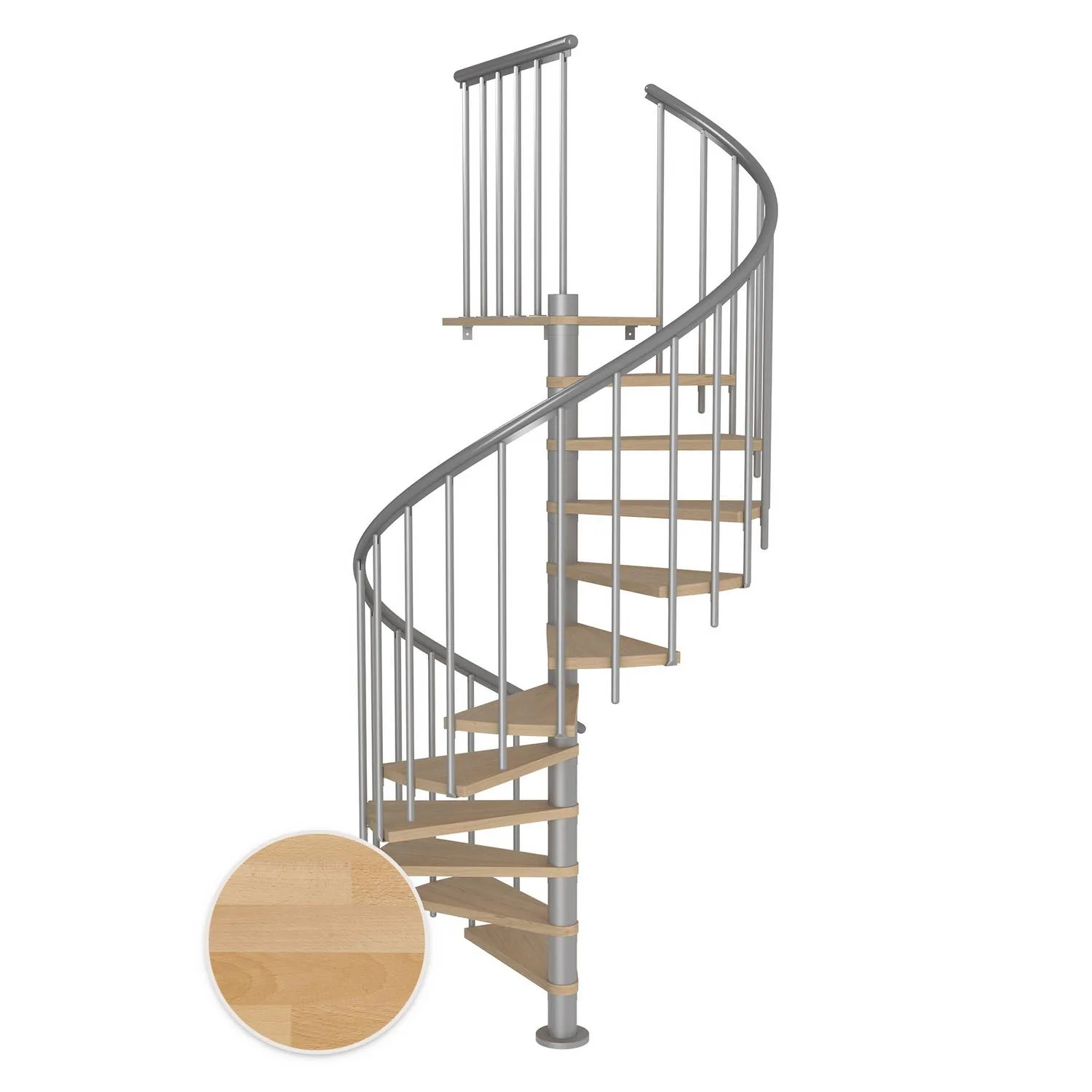 Spiraltrappa Dolle Montréal Bok Oljad Classic 3