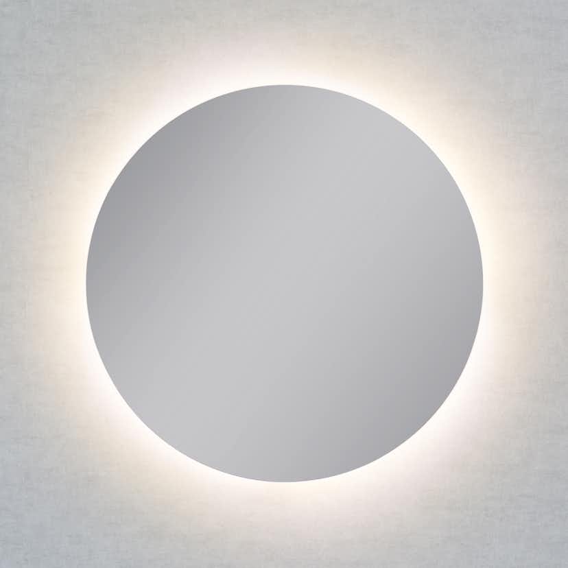 Spegel Vidi Moon Rund med LED-belysning