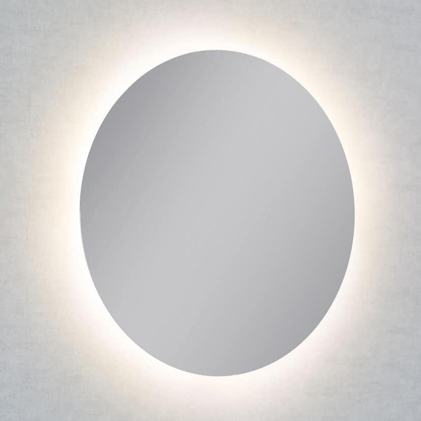 Spegel Vidi Moon Rund med LED-belysning