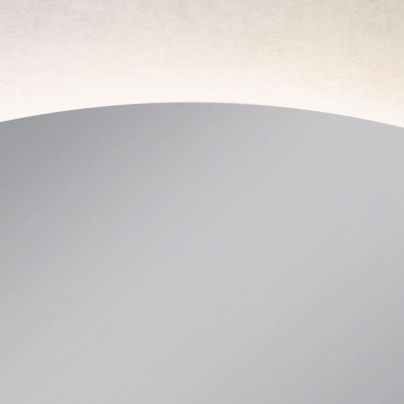 Spegel Vidi Moon Rund med LED-belysning