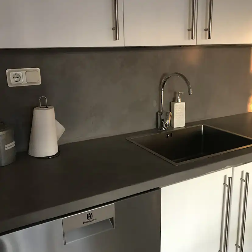 Microcement Design By Cement Färdigblandad Bänkskiva/Stänksk