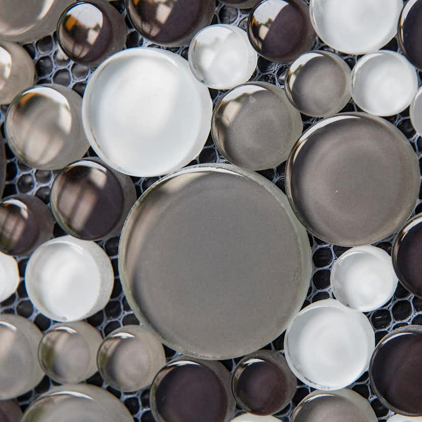 Mosaik Tenfors Splash Grey 30x30 cm