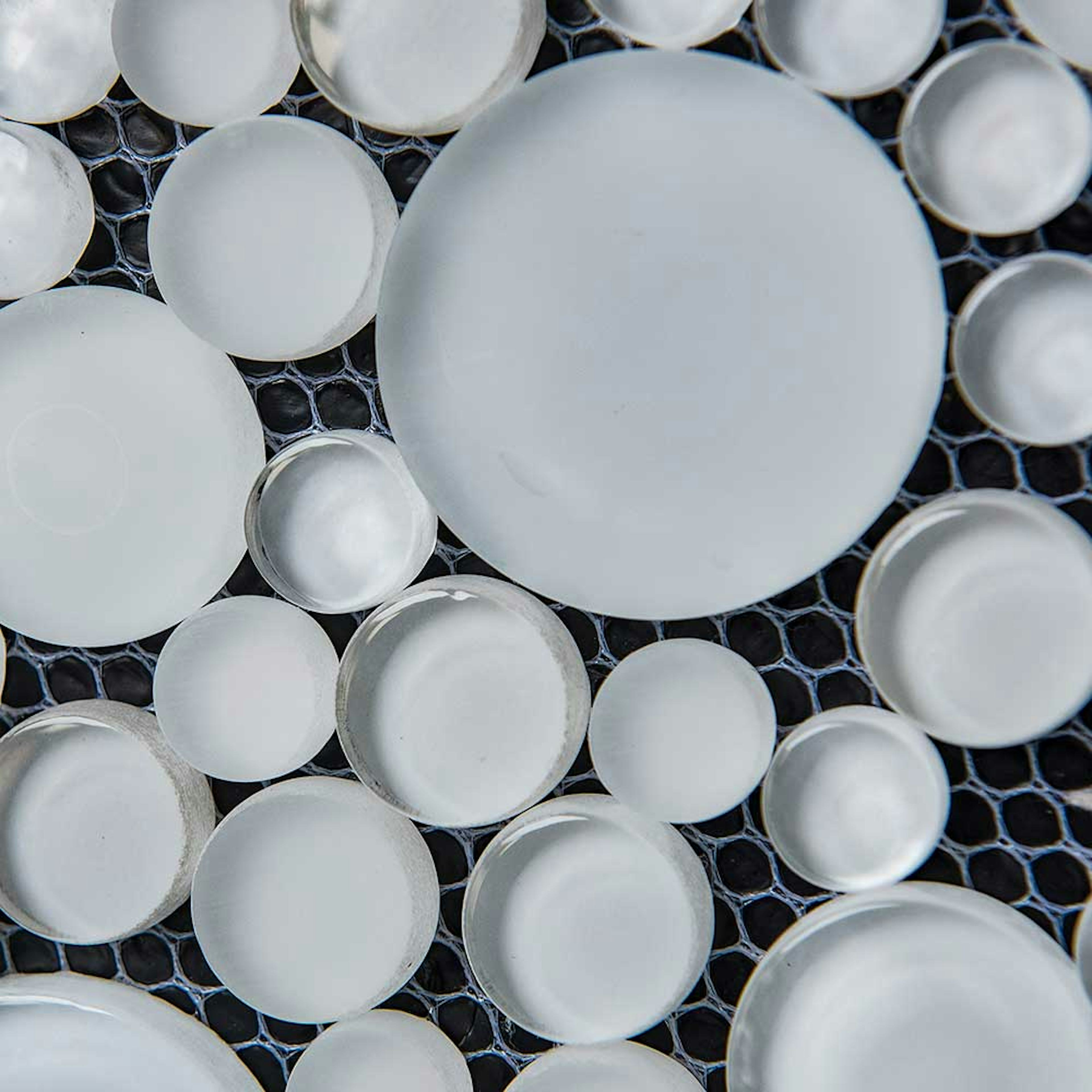 Mosaik Tenfors Splash White 30x30 cm