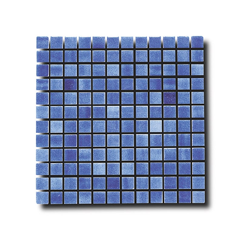 Mosaik Lhådös Glasmosaik Coboltblå 2,5x2,5 cm